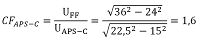 Crop Factor